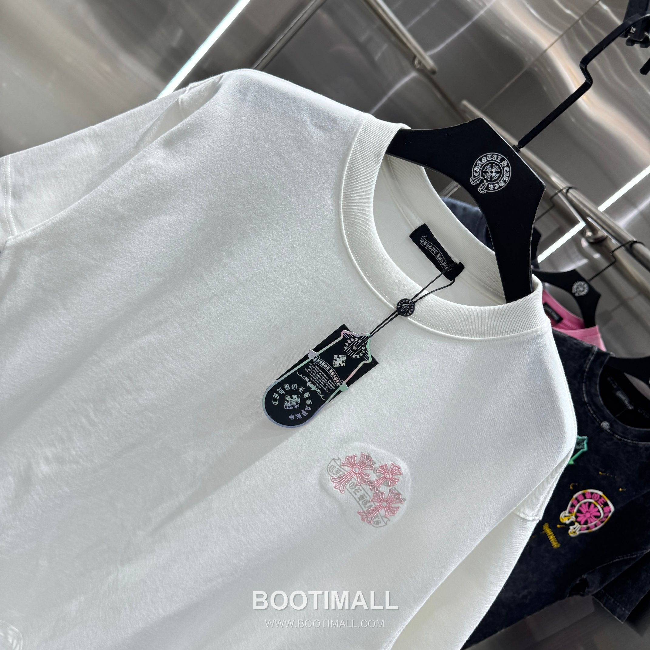 Chrome Hearts Vintage Print Embroidered Black T-Shirt 크롬하츠 빈티지 프린트 자수 블랙 티셔츠 4