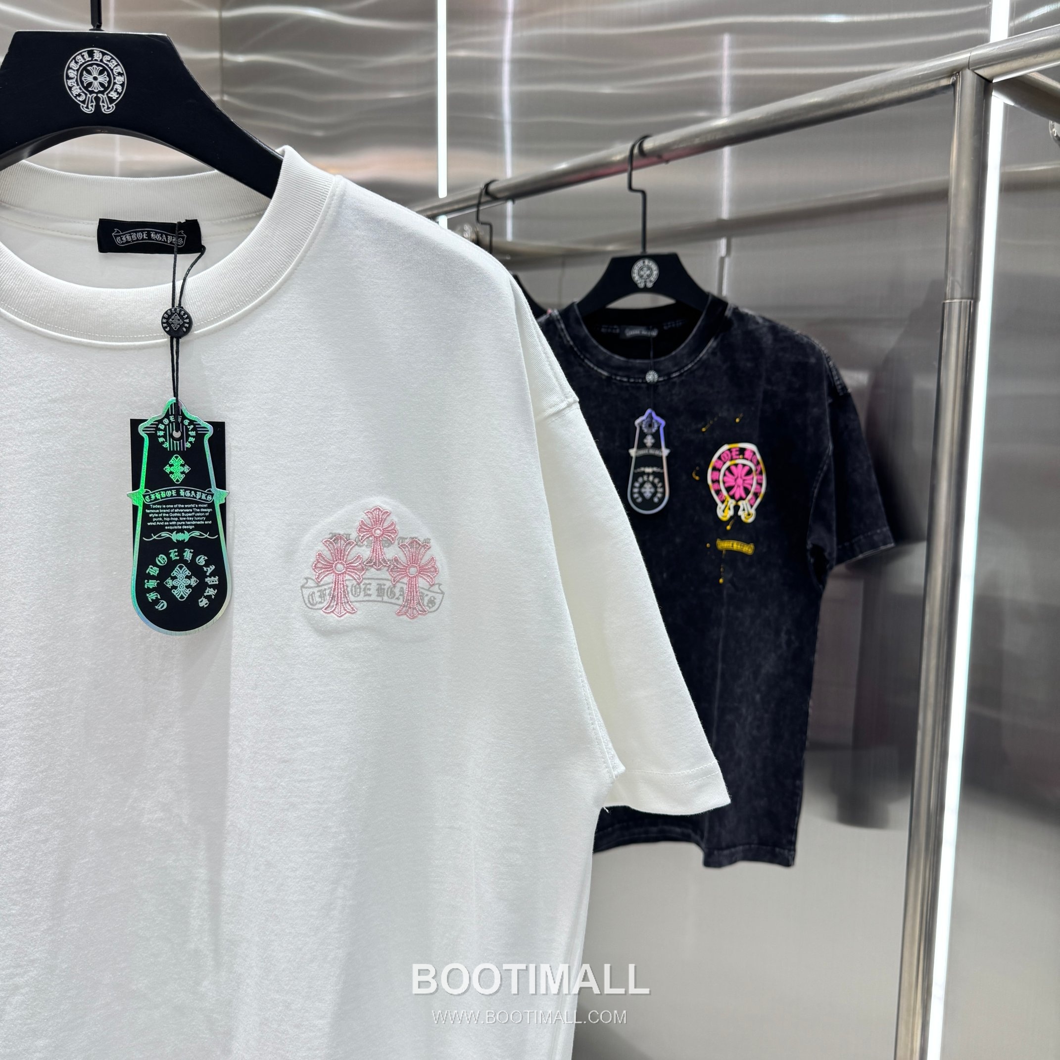 Chrome Hearts Vintage Print Embroidered Black T-Shirt 크롬하츠 빈티지 프린트 자수 블랙 티셔츠 7