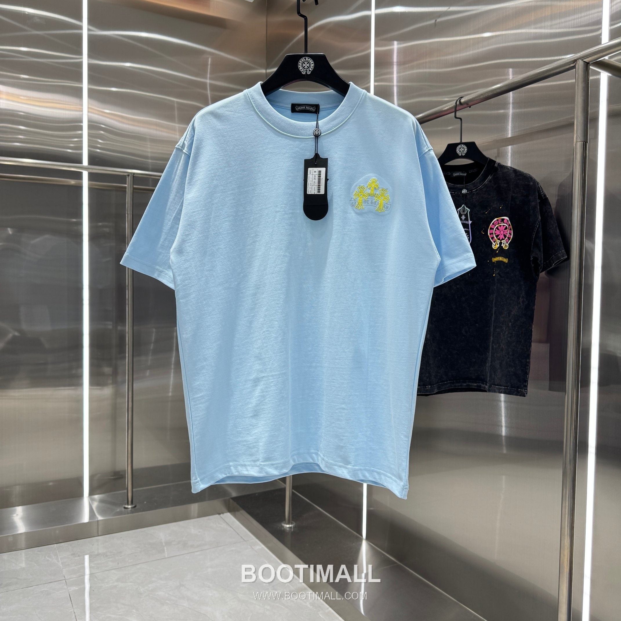 Chrome Hearts Vintage Print Embroidered Black T-Shirt 크롬하츠 빈티지 프린트 자수 블랙 티셔츠 1