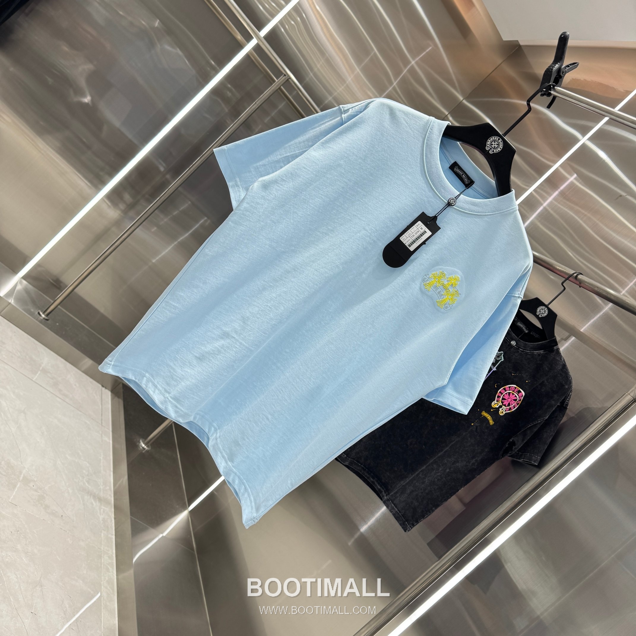 Chrome Hearts Vintage Print Embroidered Black T-Shirt 크롬하츠 빈티지 프린트 자수 블랙 티셔츠 3