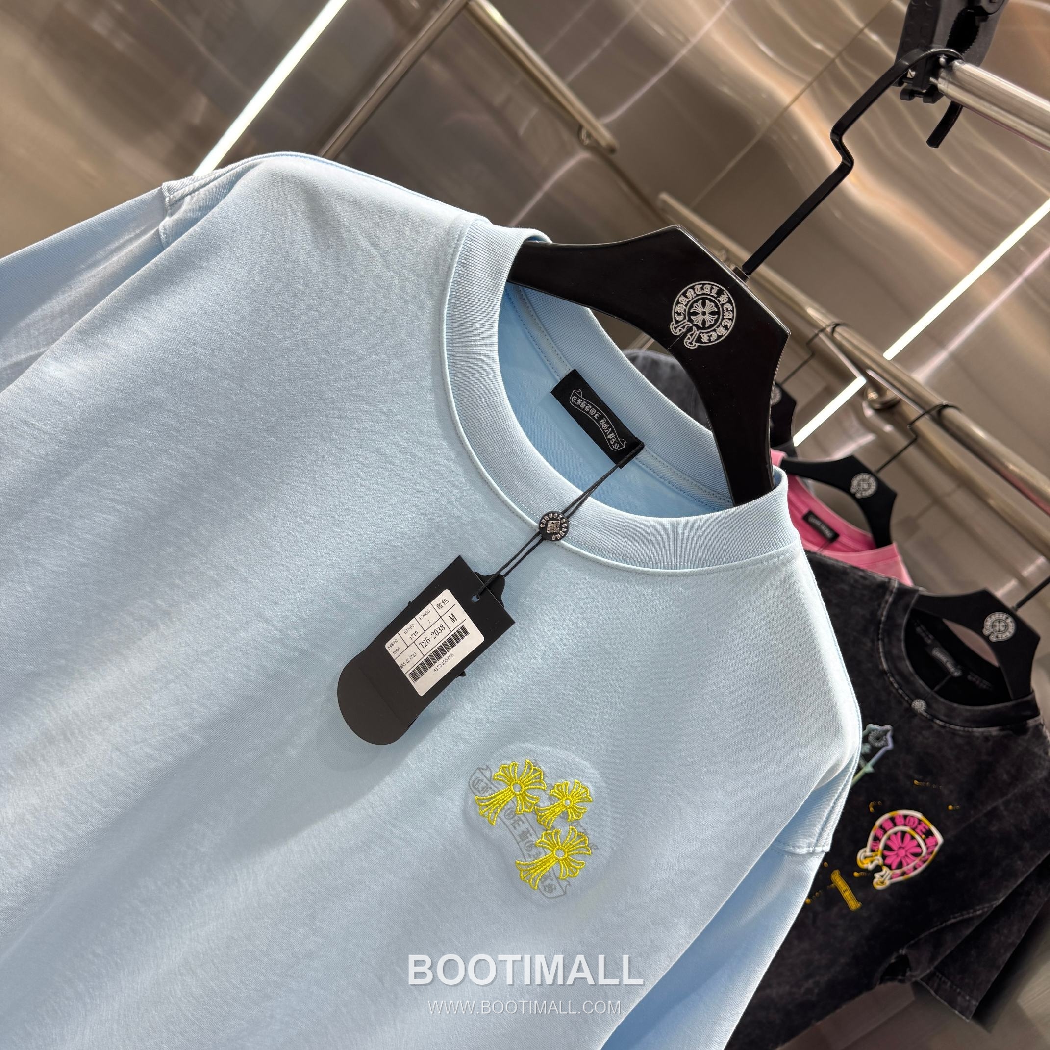 Chrome Hearts Vintage Print Embroidered Black T-Shirt 크롬하츠 빈티지 프린트 자수 블랙 티셔츠 4