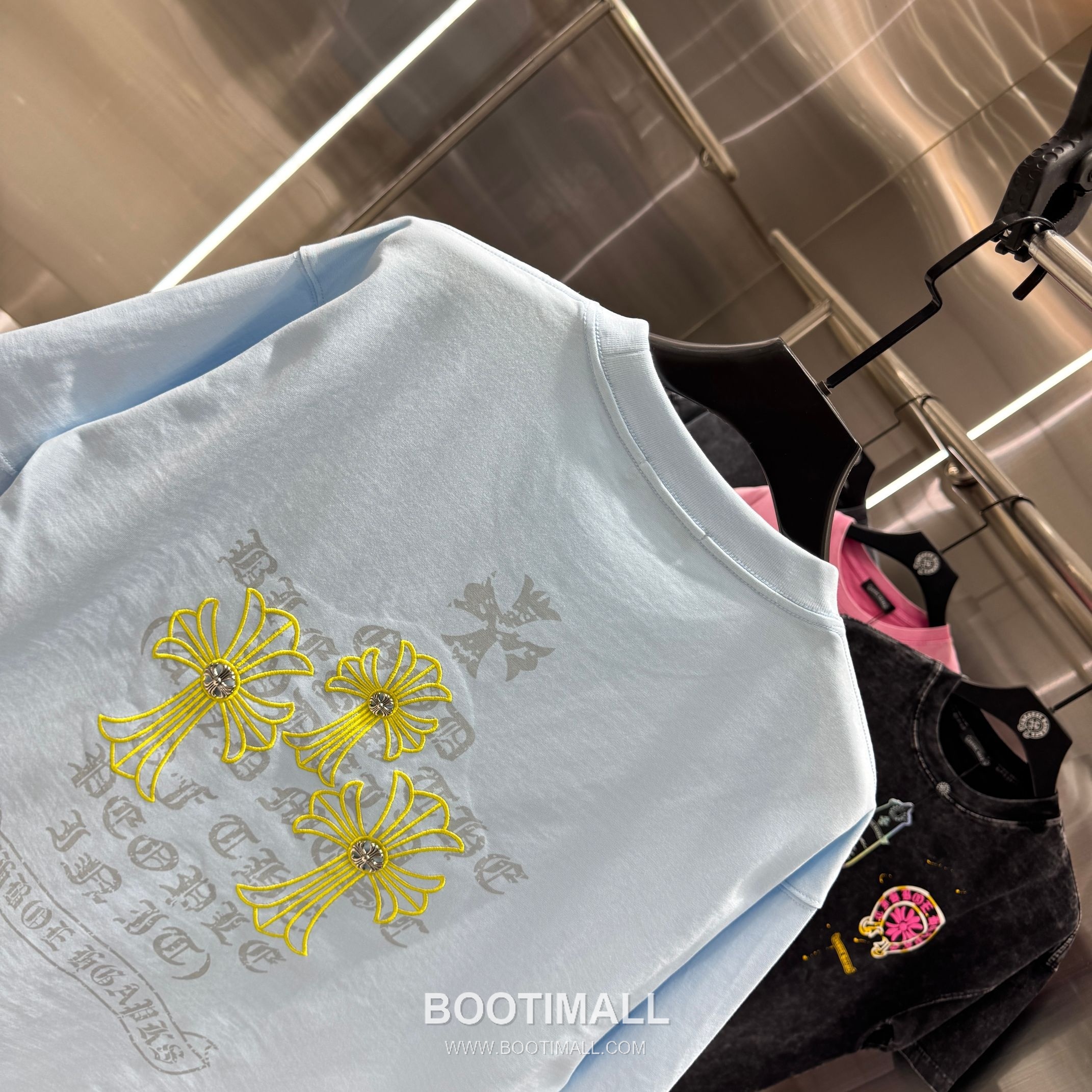 Chrome Hearts Vintage Print Embroidered Black T-Shirt 크롬하츠 빈티지 프린트 자수 블랙 티셔츠 5