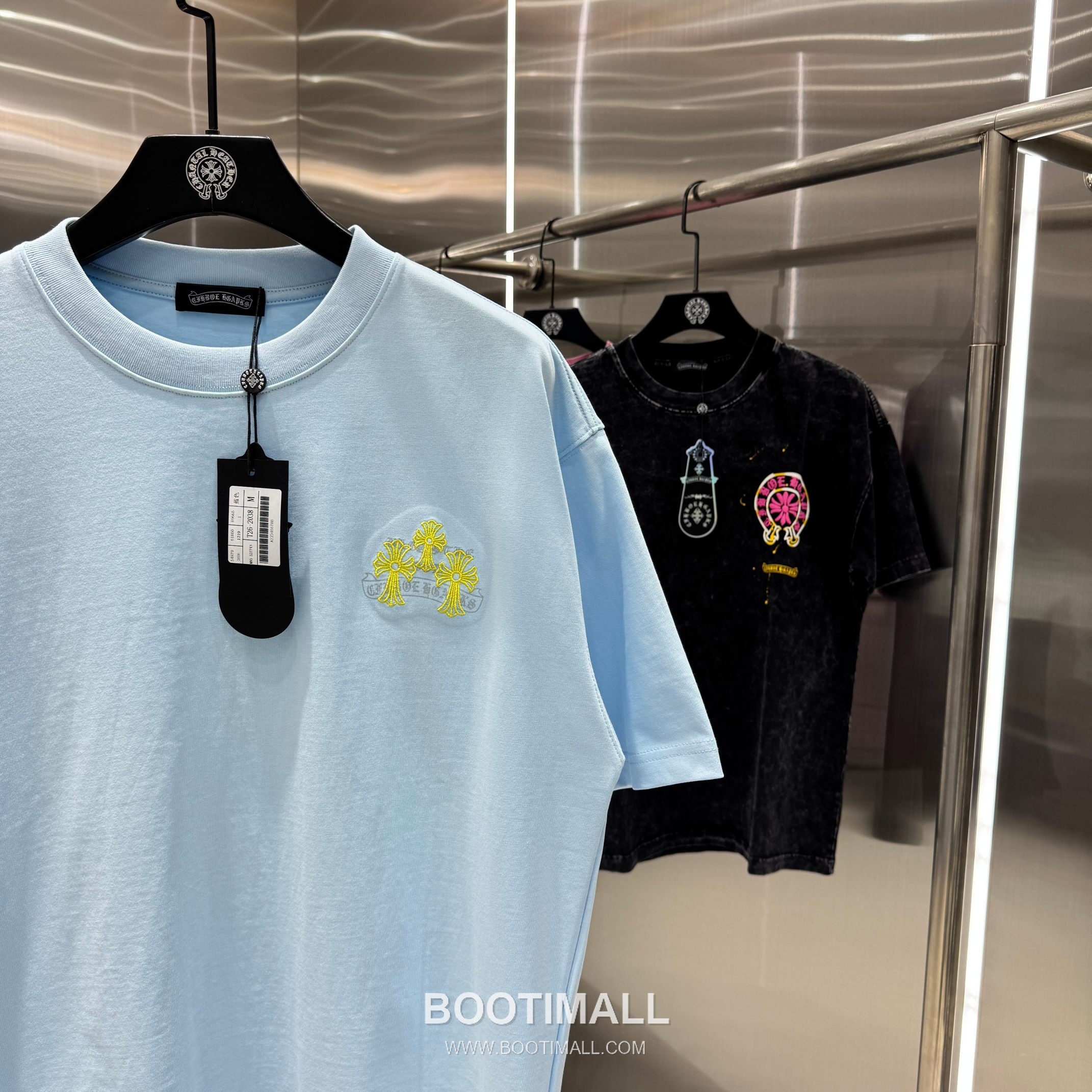 Chrome Hearts Vintage Print Embroidered Black T-Shirt 크롬하츠 빈티지 프린트 자수 블랙 티셔츠 7