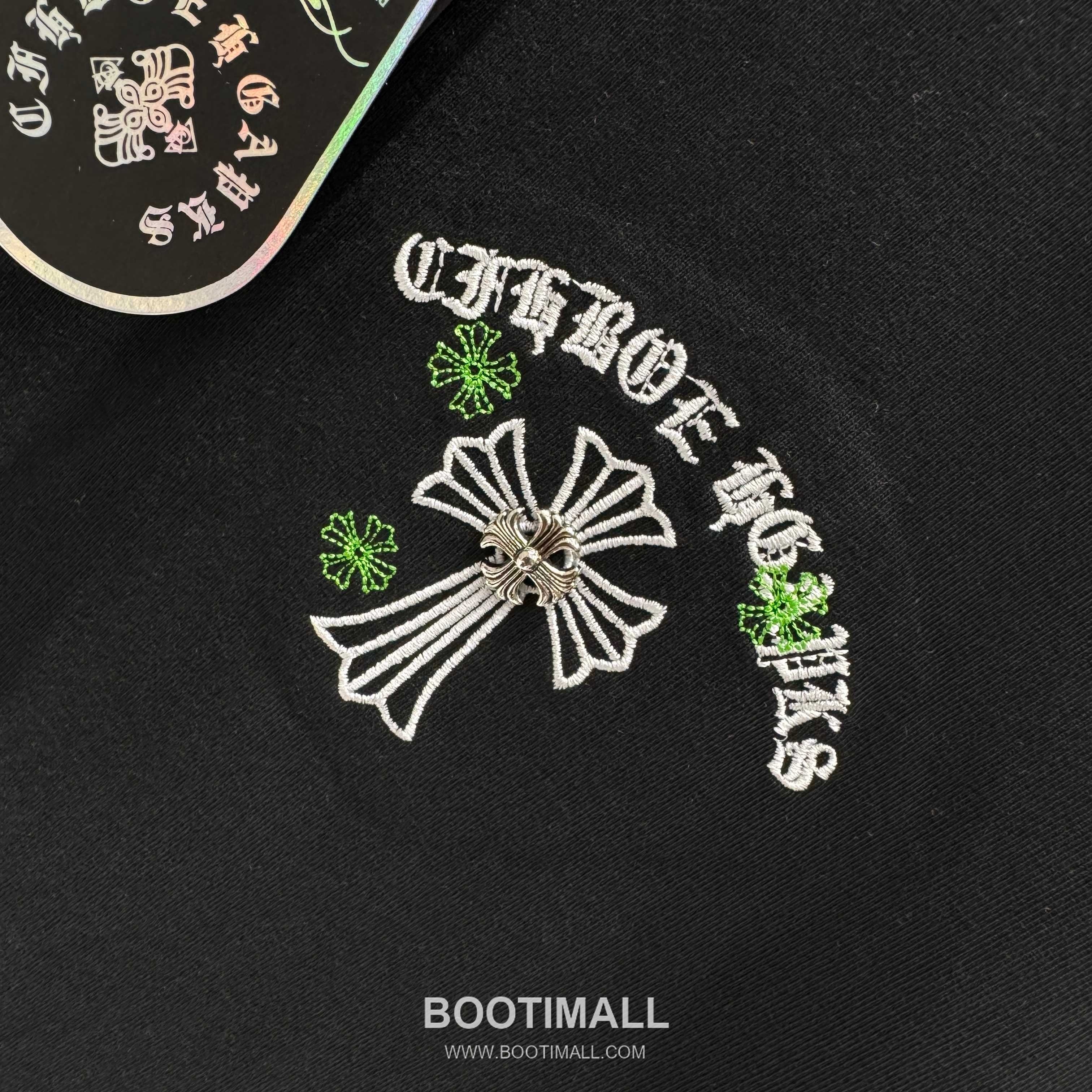 Chrome Hearts Ten-Thousand Stitch Embroidery Tee Black T-Shirt 크롬하츠 만침 자수 티 블랙 티셔츠 8