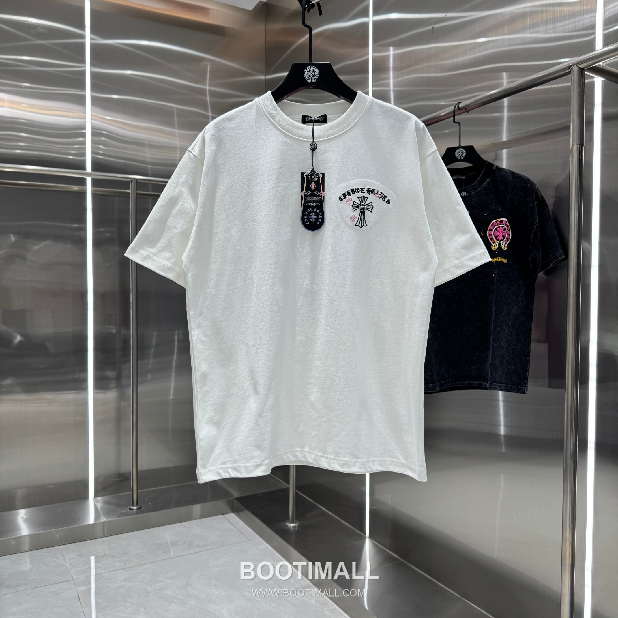 Chrome Hearts Ten-Thousand Stitch Embroidery Tee Black T-Shirt 크롬하츠 만침 자수 티 블랙 티셔츠 1