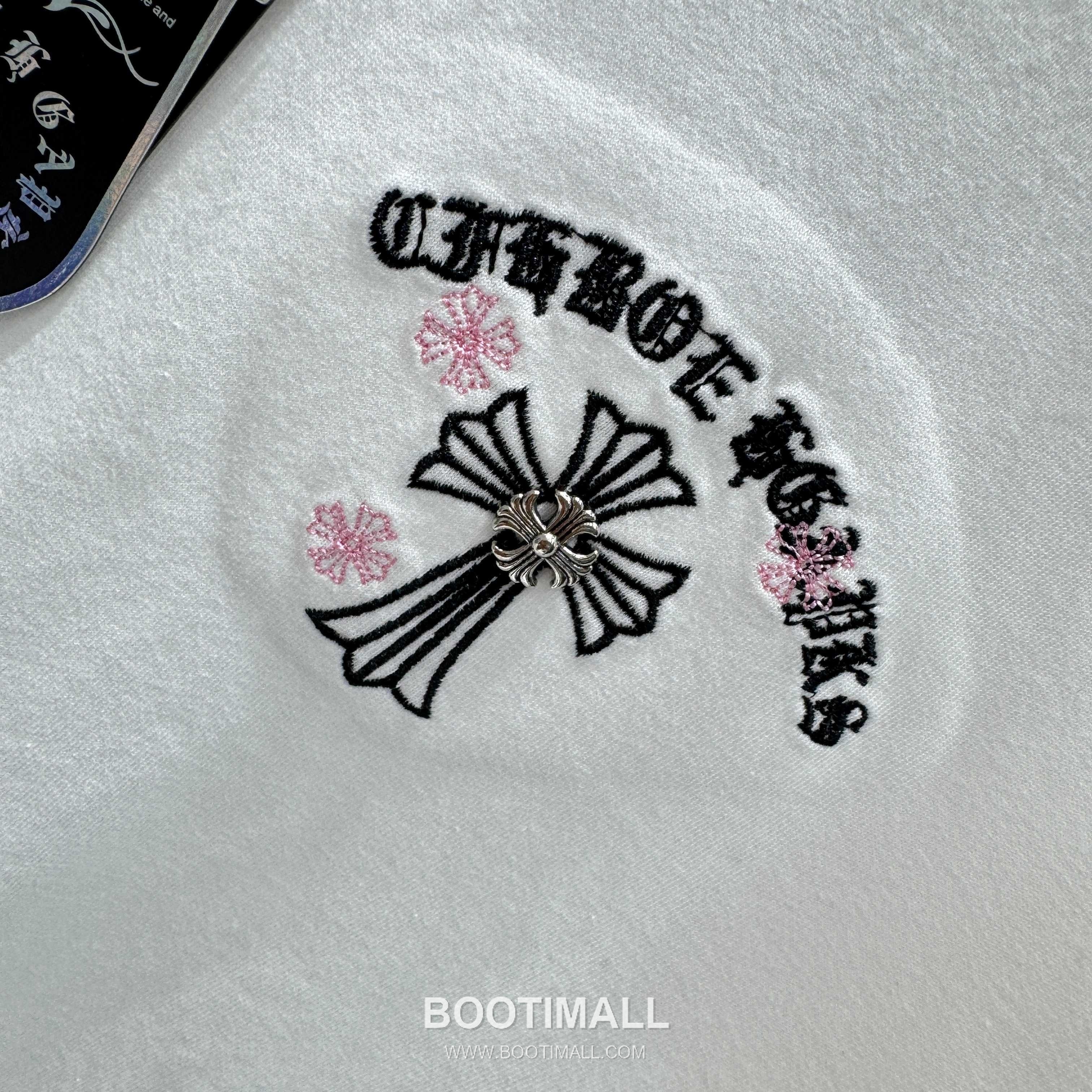 Chrome Hearts Ten-Thousand Stitch Embroidery Tee Black T-Shirt 크롬하츠 만침 자수 티 블랙 티셔츠 8