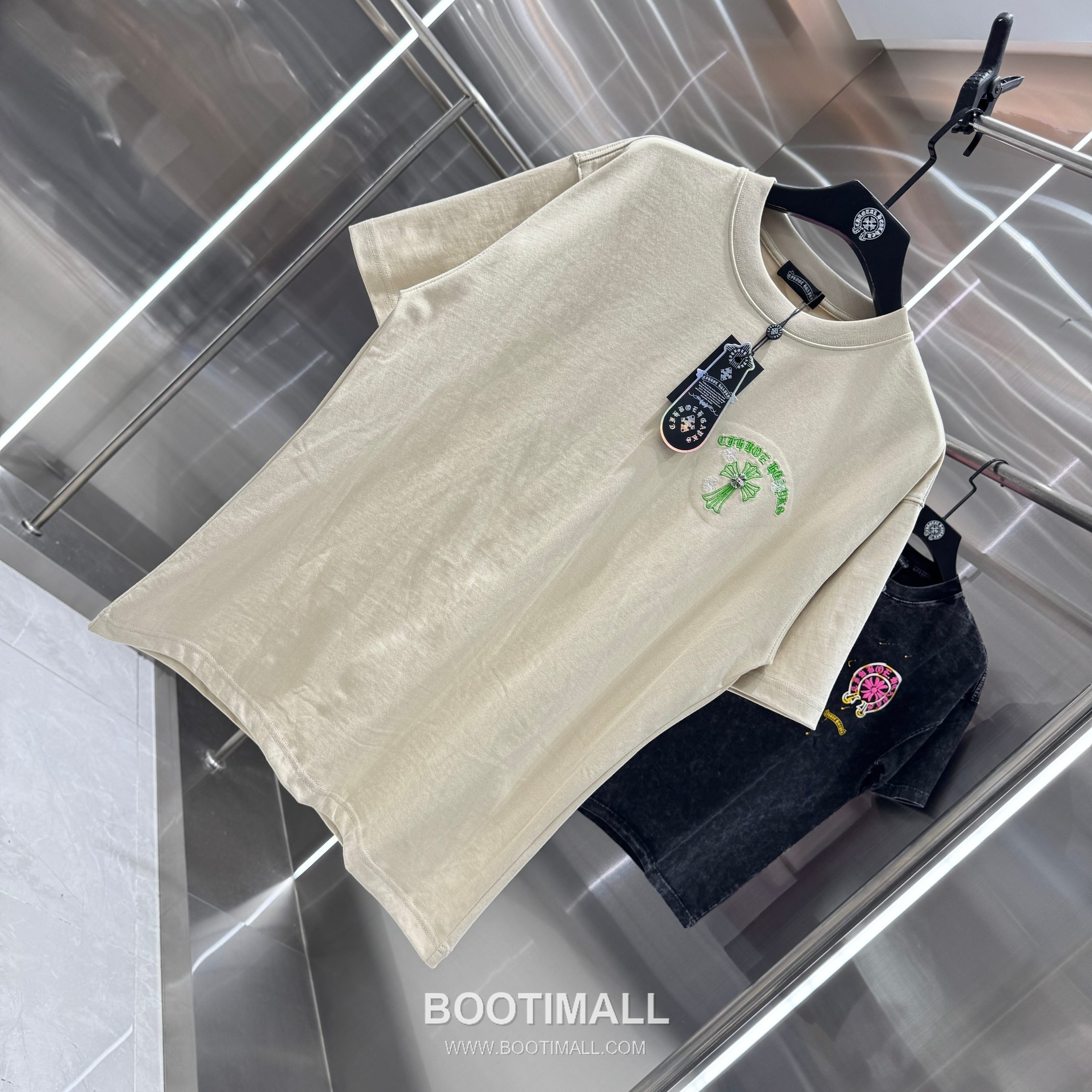 Chrome Hearts Ten-Thousand Stitch Embroidery Tee Black T-Shirt 크롬하츠 만침 자수 티 블랙 티셔츠 3