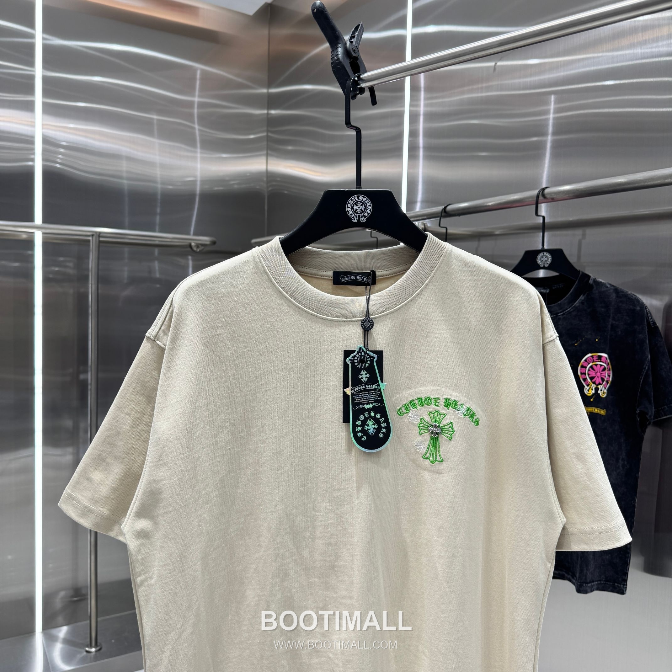 Chrome Hearts Ten-Thousand Stitch Embroidery Tee Black T-Shirt 크롬하츠 만침 자수 티 블랙 티셔츠 6