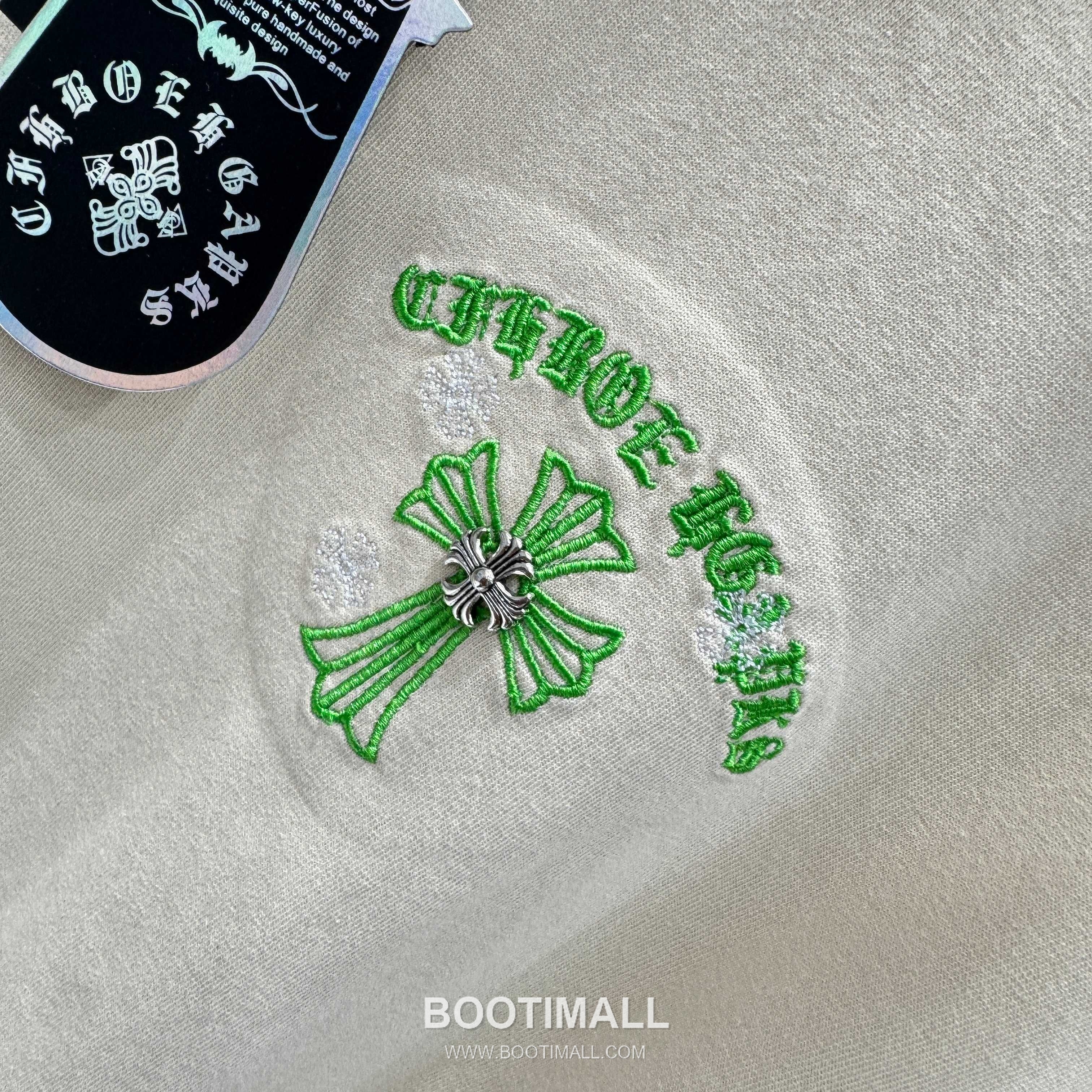 Chrome Hearts Ten-Thousand Stitch Embroidery Tee Black T-Shirt 크롬하츠 만침 자수 티 블랙 티셔츠 8