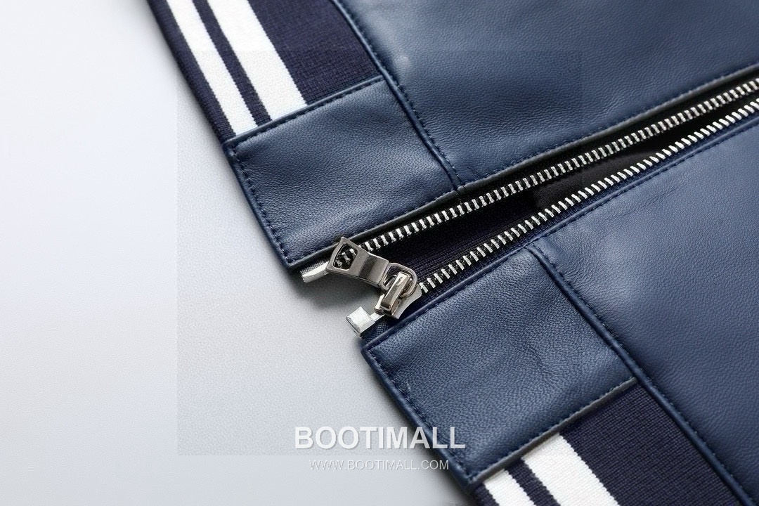 Prada SS26 Sheepskin Leather Baseball Jacket 프라다 SS26 양가죽 베이스볼 레더 재킷 5