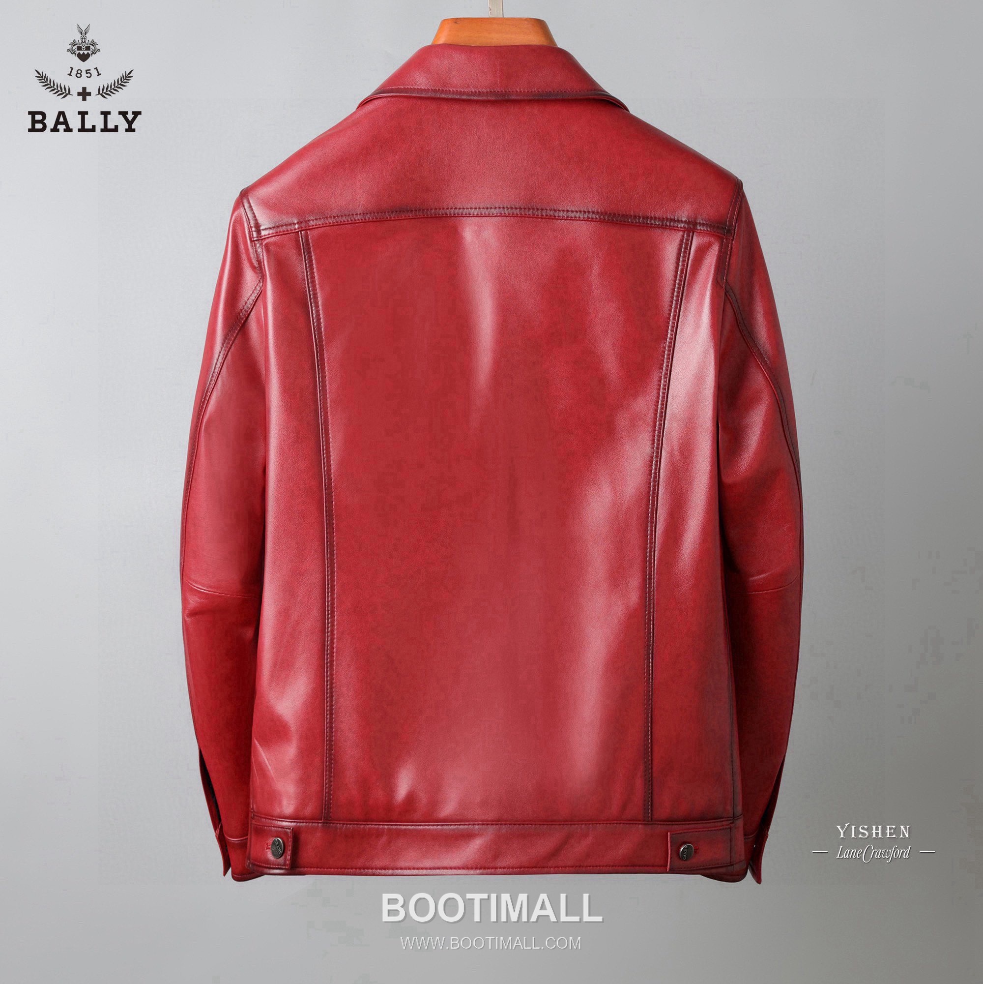 Bally F/W Goatskin Leather Jacket 발리 F/W 염소가죽 레더 재킷 2