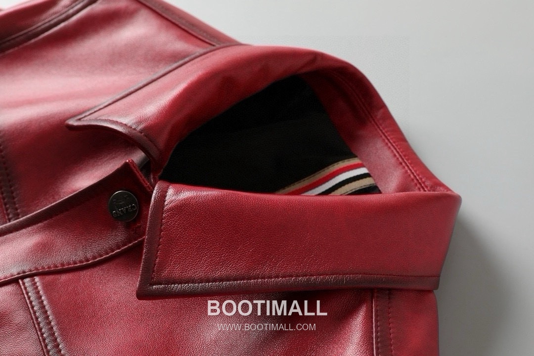 Bally F/W Goatskin Leather Jacket 발리 F/W 염소가죽 레더 재킷 8