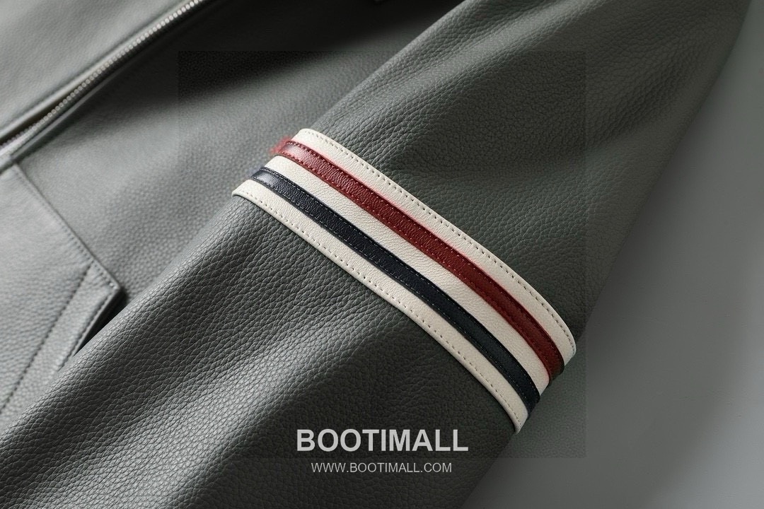 Thom Browne Calfskin Outerwear Black Jacket 톰브라운 카프스킨 아우터 블랙 자켓 4