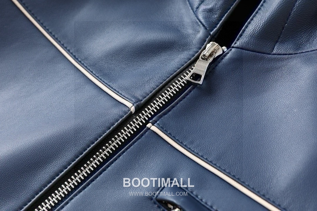 Prada SS26 Sheepskin Leather Baseball Jacket 프라다 SS26 양가죽 베이스볼 레더 재킷 7