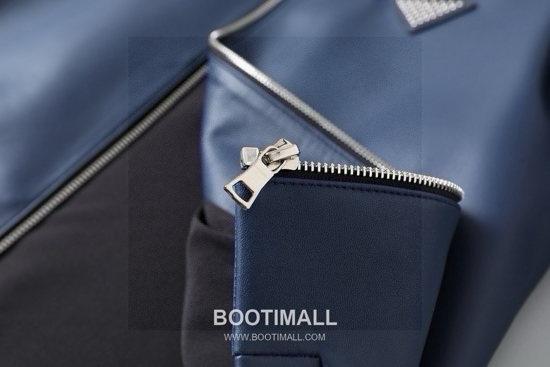 Prada SS26 Sheepskin Leather Baseball Jacket 프라다 SS26 양가죽 베이스볼 레더 재킷 8