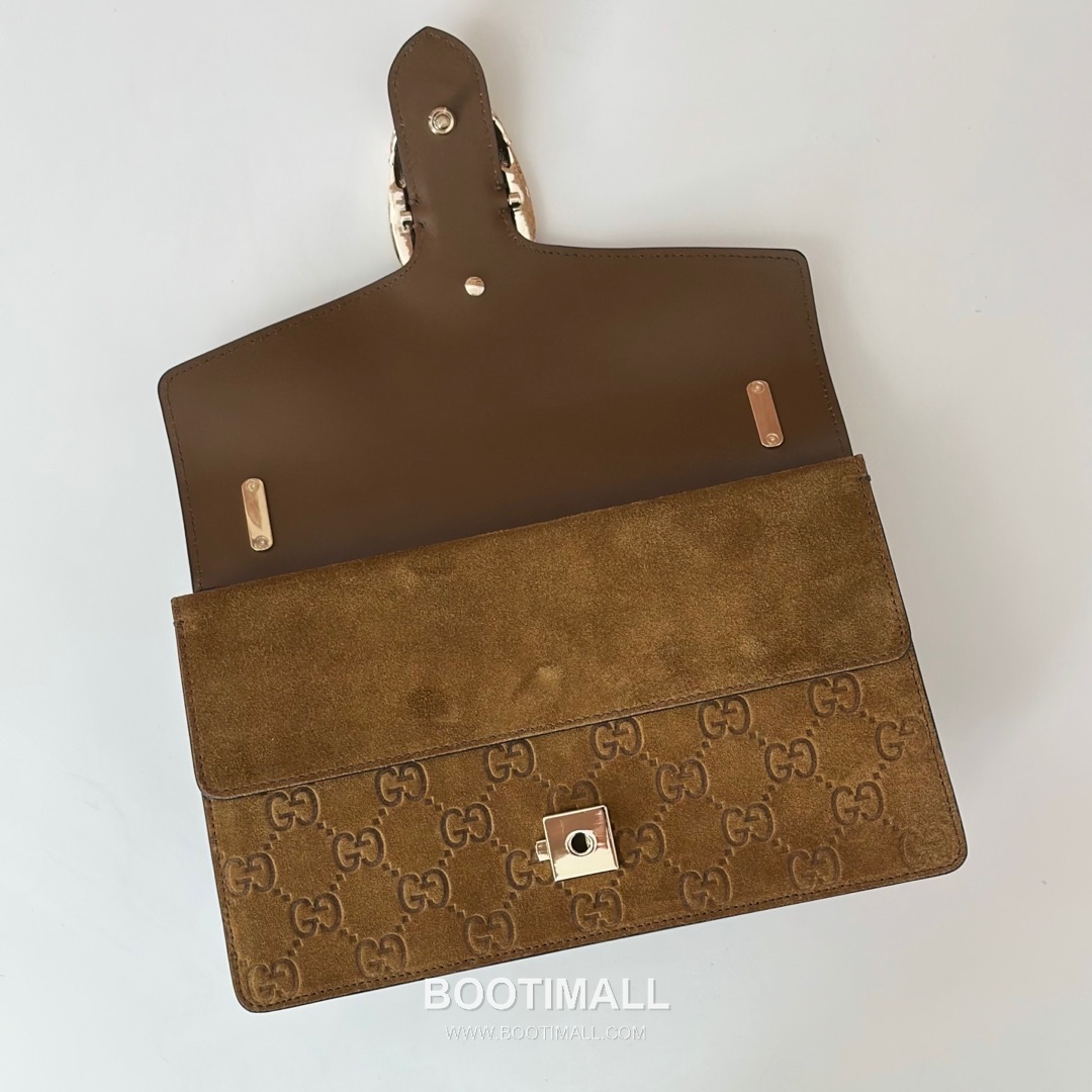 Gucci Embossed Leather Shoulder Bag 818145 구찌 엠보싱 레더 숄더백 27.5cm 8