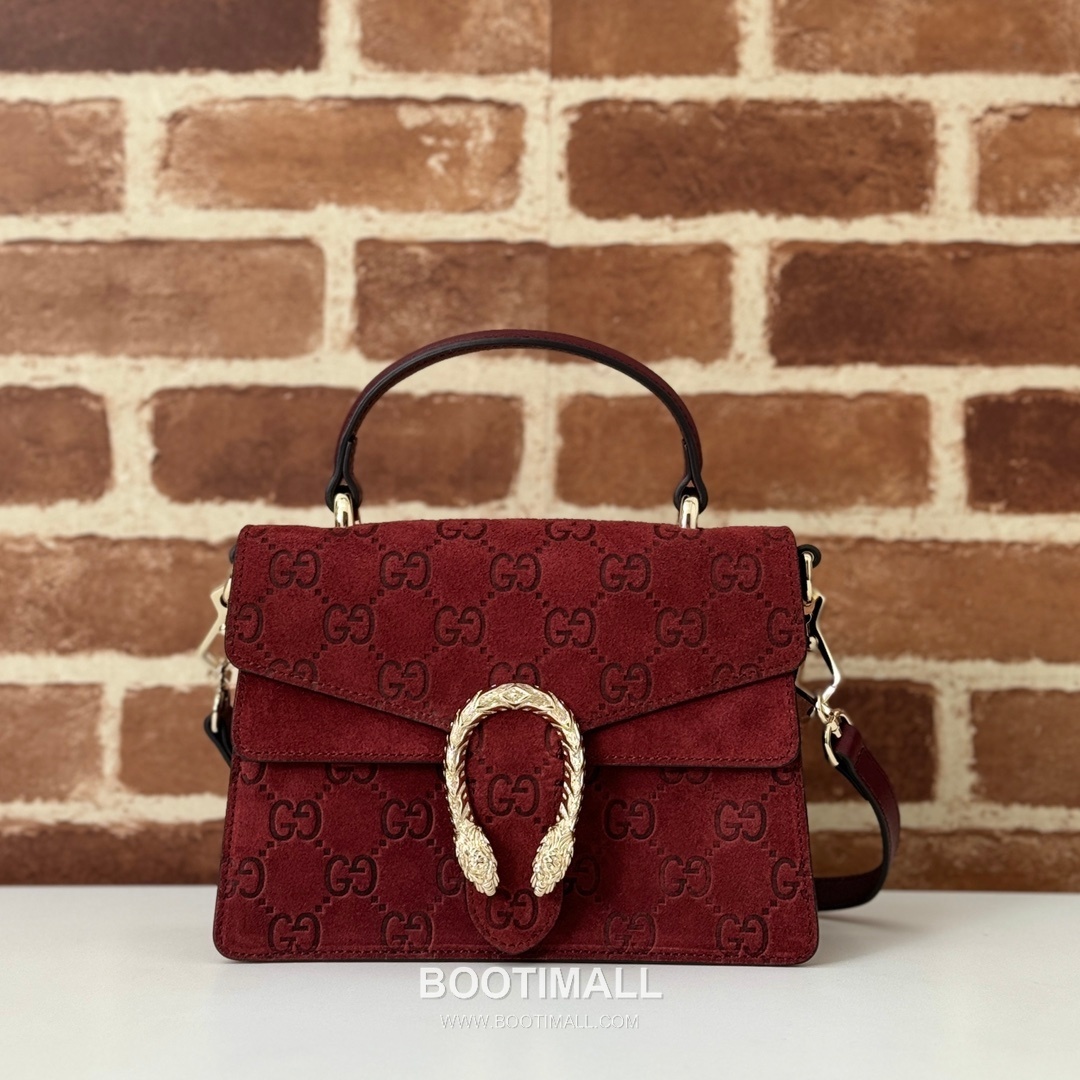 Gucci Embossed Velvet Leather Shoulder Bag 813400 구찌 엠보싱 벨벳 레더 숄더백 22cm 1