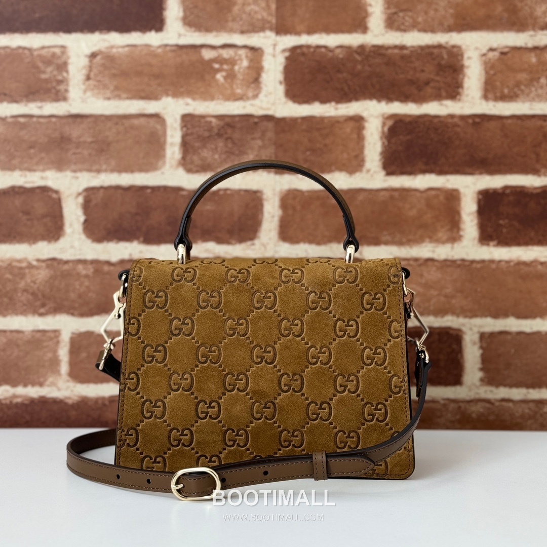 Gucci Embossed Velvet Leather Shoulder Bag 813400 구찌 엠보싱 벨벳 레더 숄더백 22cm 3