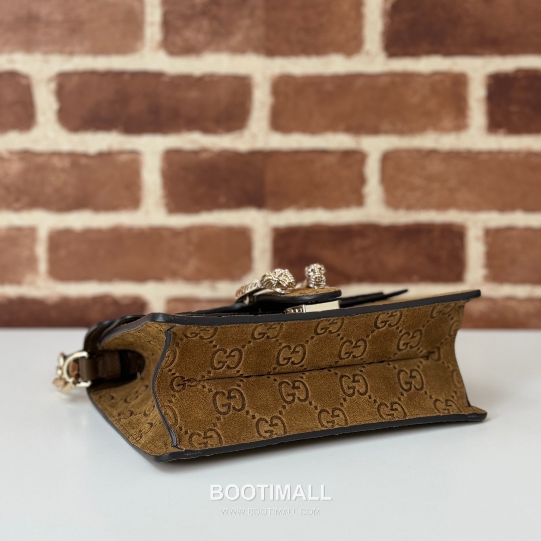 Gucci Embossed Velvet Leather Shoulder Bag 813400 구찌 엠보싱 벨벳 레더 숄더백 22cm 4