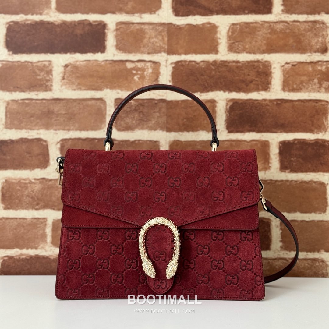 Gucci Embossed Velvet Leather Shoulder Bag 813399 구찌 엠보싱 벨벳 레더 숄더백 29.5cm 1