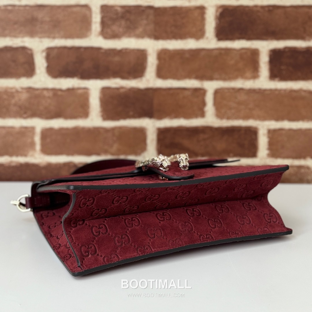 Gucci Embossed Velvet Leather Shoulder Bag 813399 구찌 엠보싱 벨벳 레더 숄더백 29.5cm 4