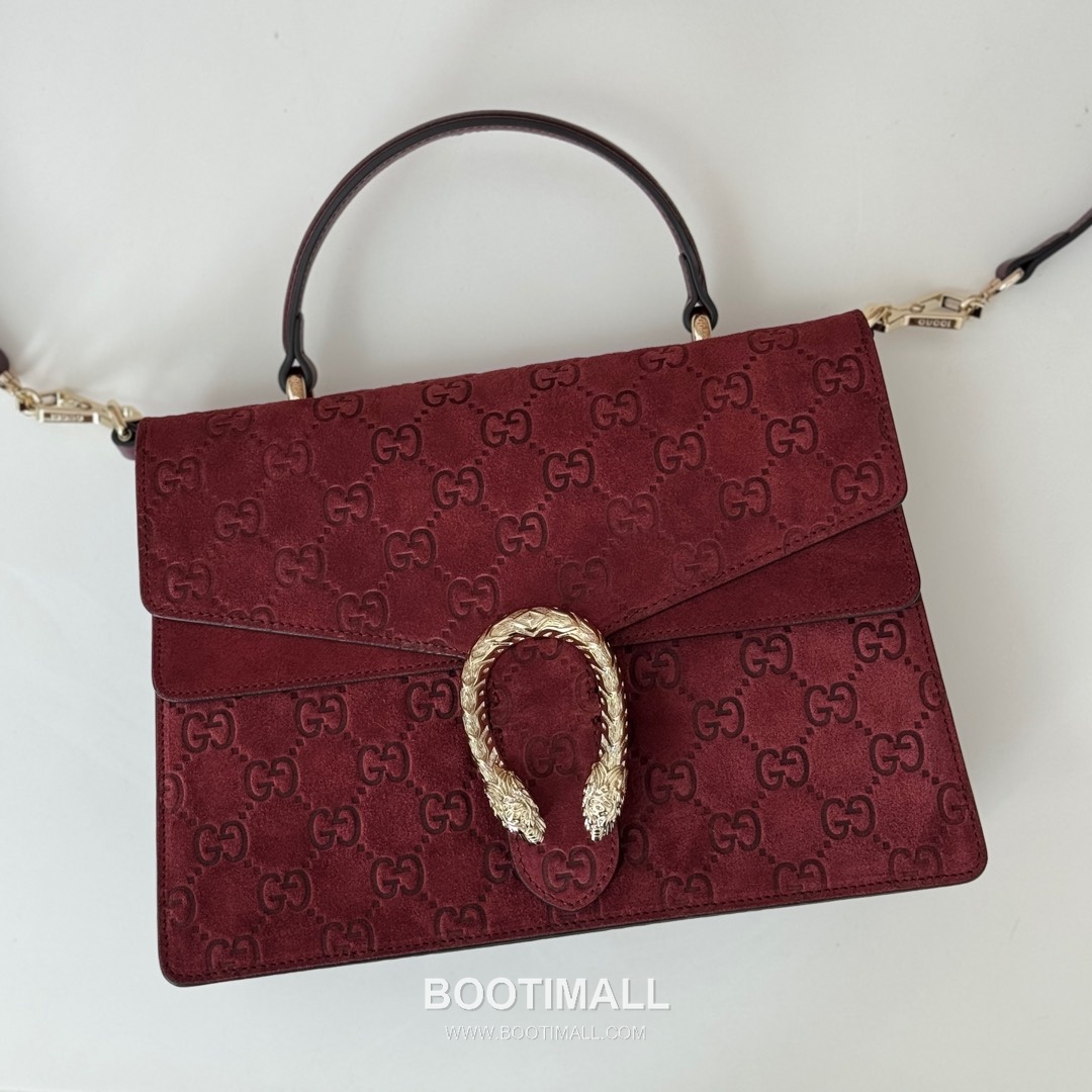Gucci Embossed Velvet Leather Shoulder Bag 813399 구찌 엠보싱 벨벳 레더 숄더백 29.5cm 5