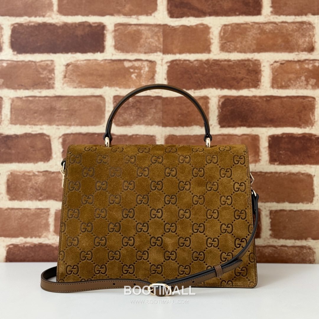 Gucci Embossed Velvet Leather Shoulder Bag 813399 구찌 엠보싱 벨벳 레더 숄더백 29.5cm 3