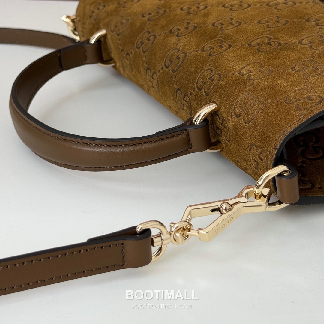 Gucci Embossed Velvet Leather Shoulder Bag 813399 구찌 엠보싱 벨벳 레더 숄더백 29.5cm 7