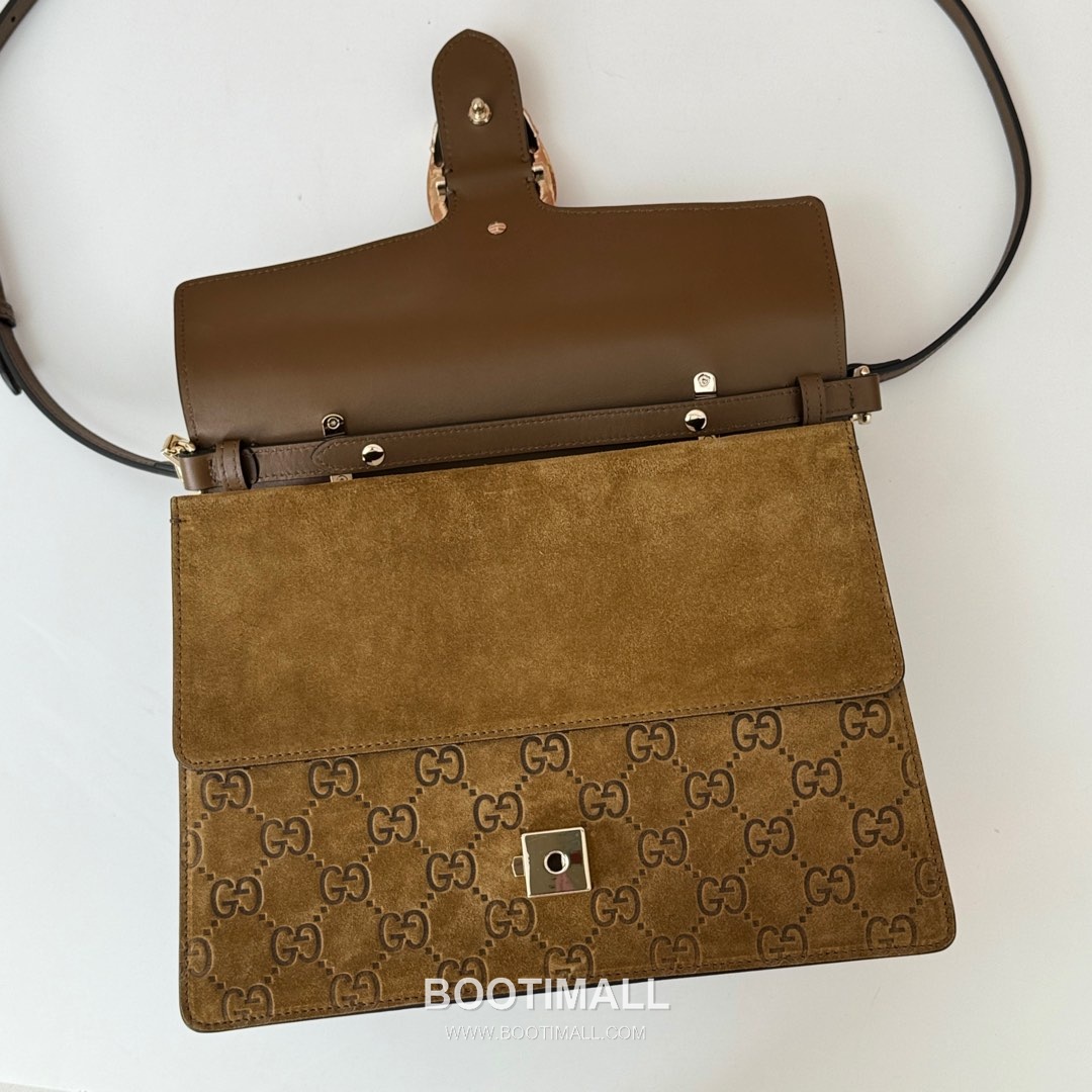 Gucci Embossed Velvet Leather Shoulder Bag 813399 구찌 엠보싱 벨벳 레더 숄더백 29.5cm 8