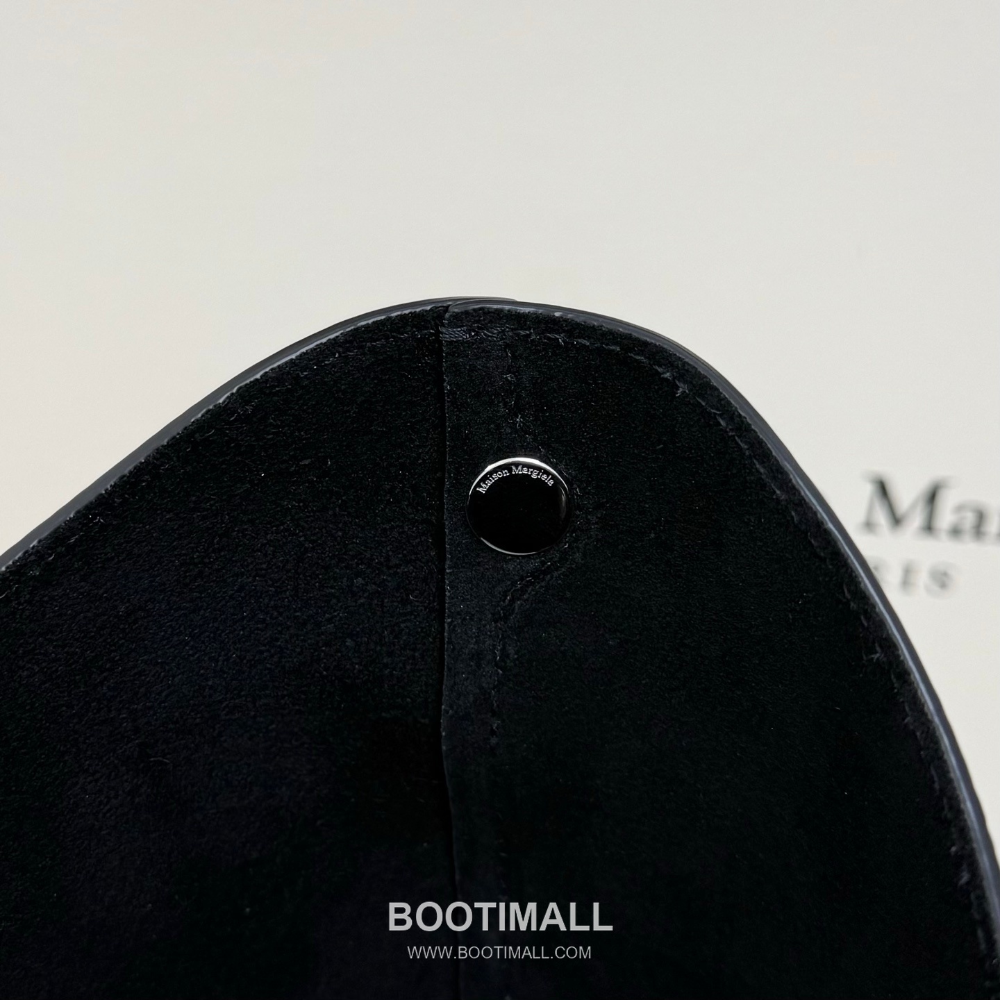 Maison Margiela Dressdge 0096 Grained Cowhide Black Tote Bag 메종 마르지엘라 드레스지 0096 그레인드 소가죽 블랙 토트백 26cm 7