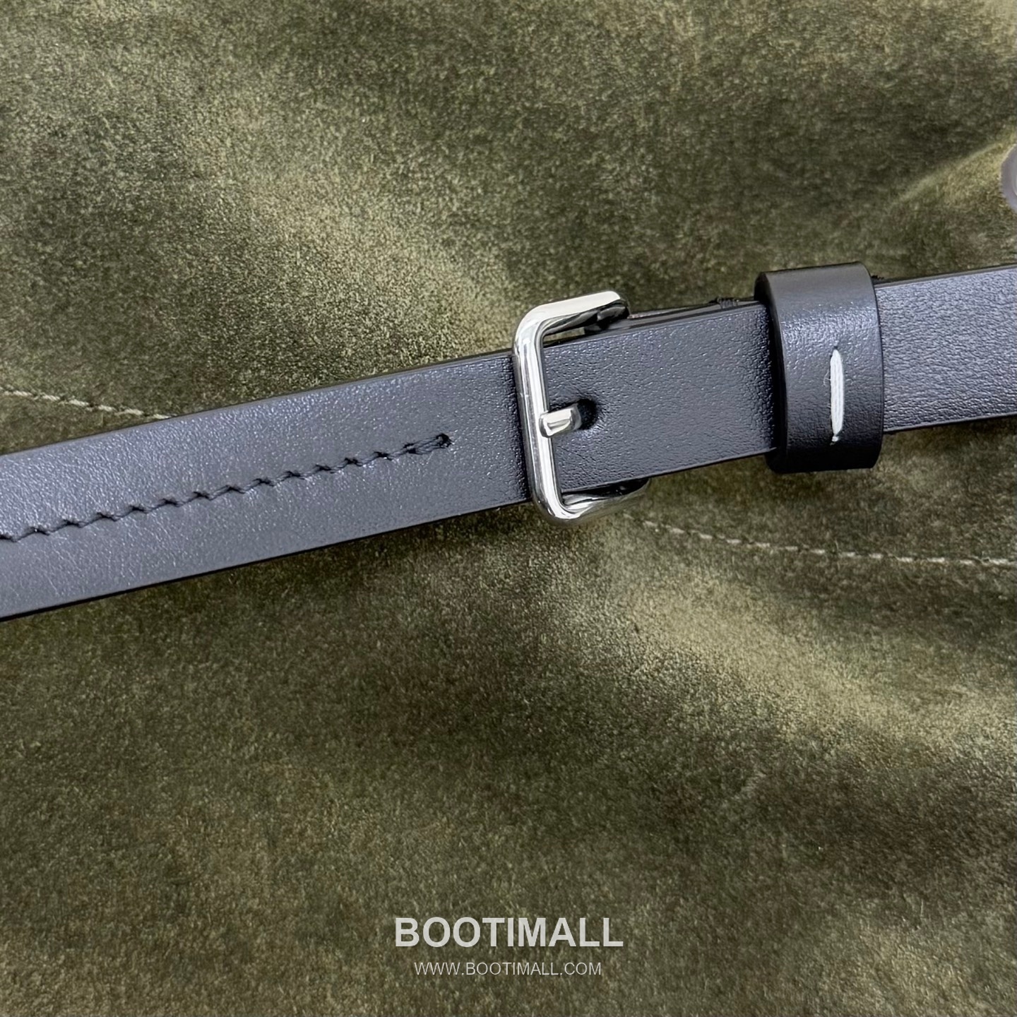 Maison Margiela Belt Bag Suede Leather Green Hobo 메종 마르지엘라 벨트 백 0026 스웨이드 레더 그린 호보백 38cm 8