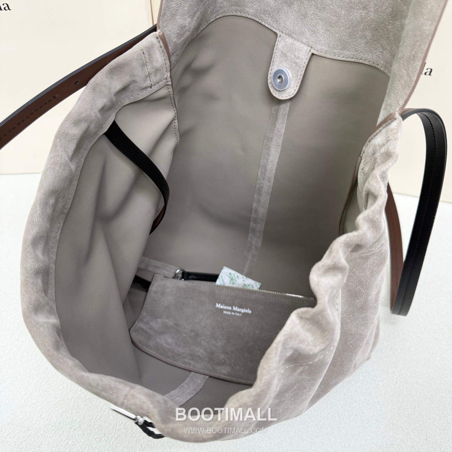 Maison Margiela Belt Bag Suede Leather Green Hobo 메종 마르지엘라 벨트 백 0026 스웨이드 레더 그린 호보백 38cm 9