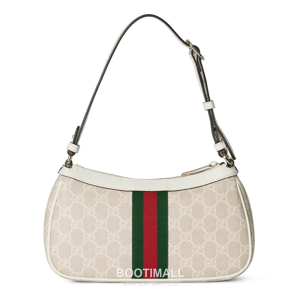 Gucci Ophidia GG Small Coated Fabric Beige Shoulder Bag 구찌 오피디아 GG 스몰 코팅 패브릭 베이지 숄더백 26cm 2