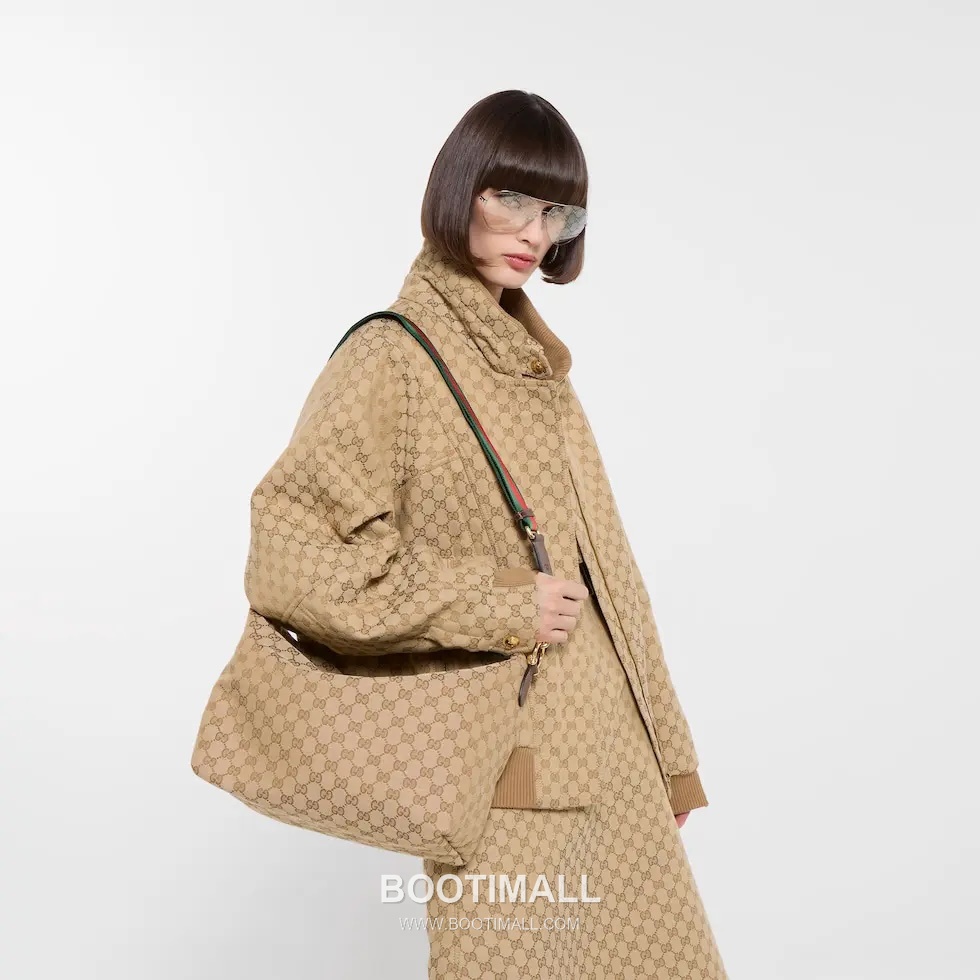 Gucci Brera GG Canvas GG Beige Top Handle Bag 구찌 브레라 GG 캔버스 베이지 탑핸들백 33cm 3