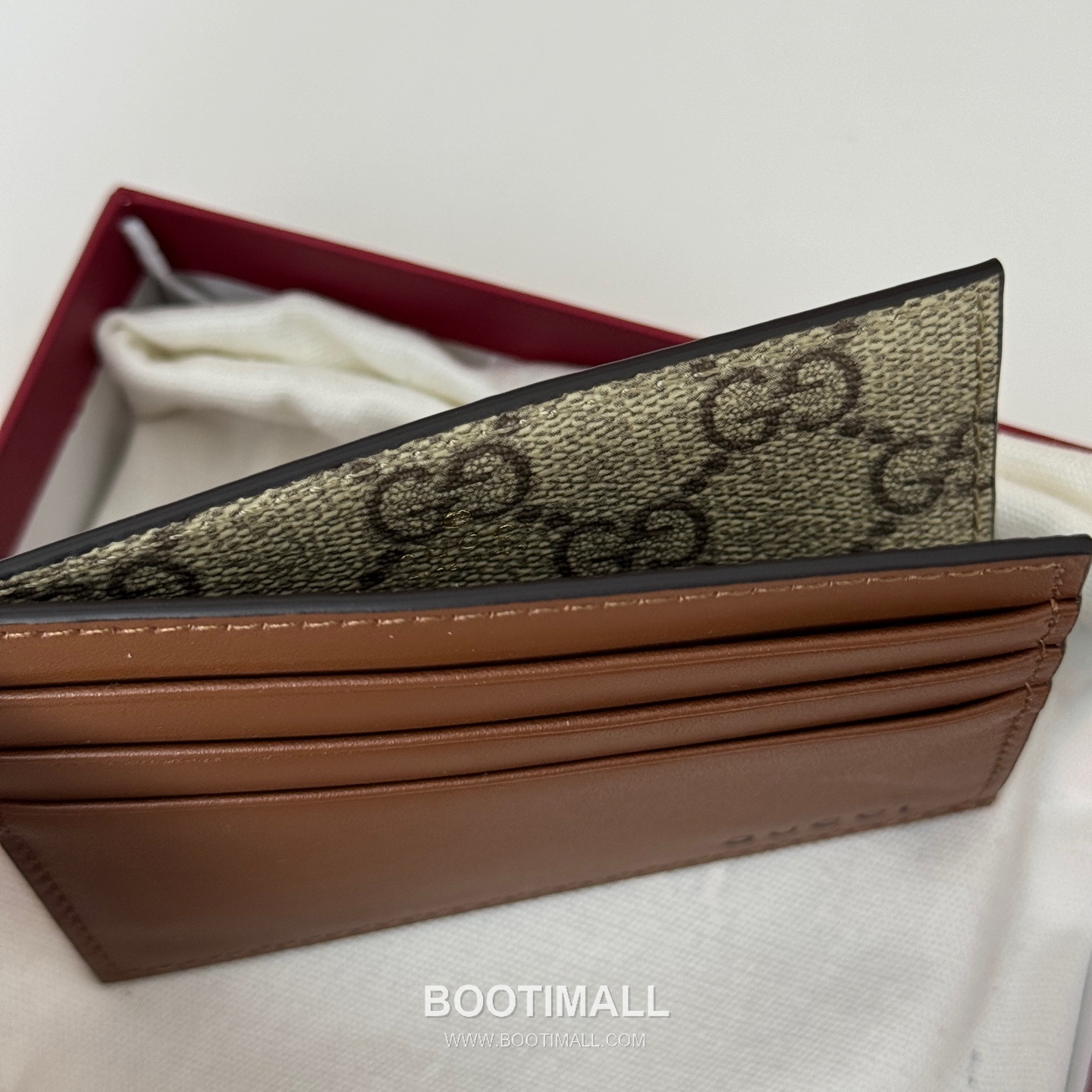 Gucci GG Canvas Compact Wallet 818952 구찌 GG 캔버스 컴팩트 지갑 10cm 4