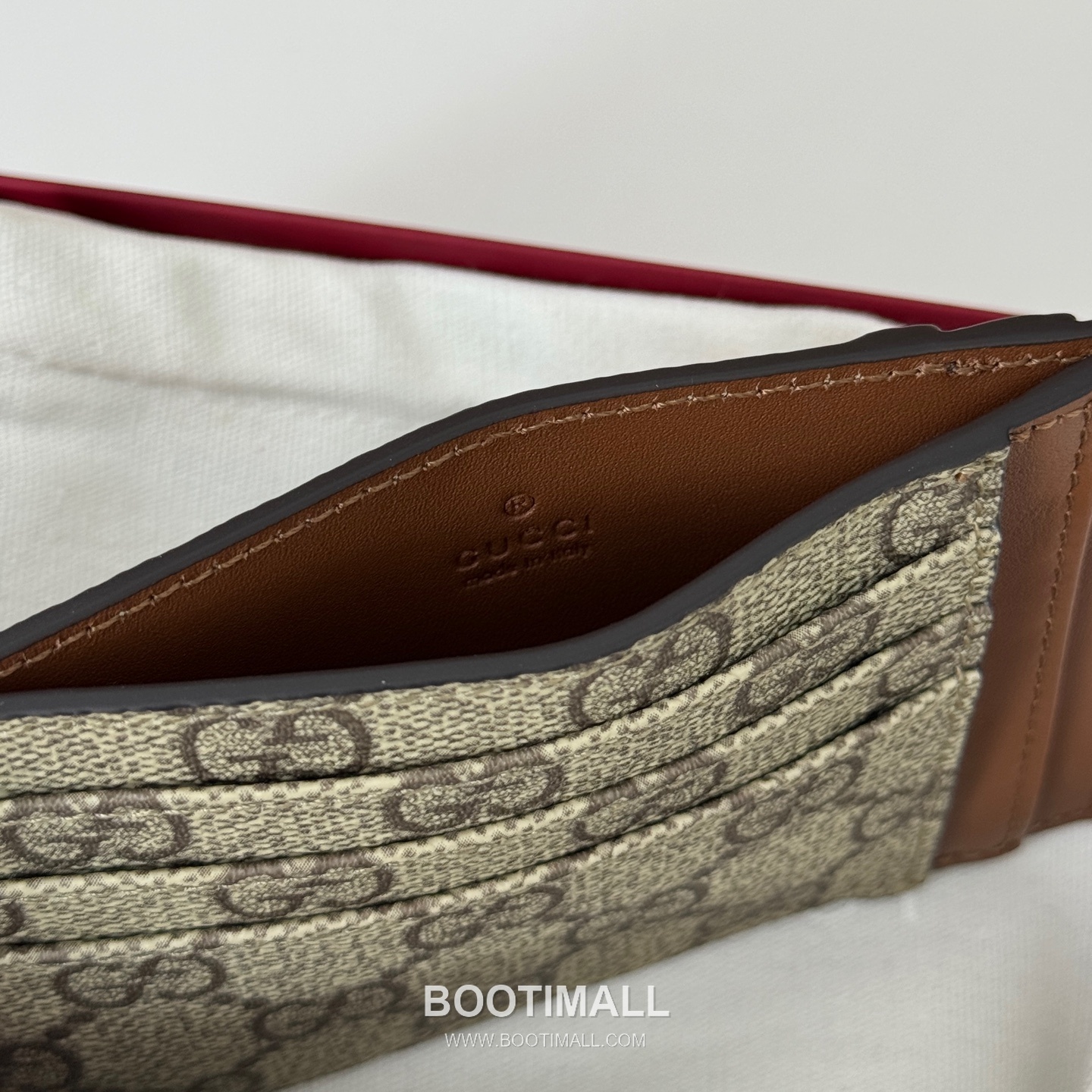 Gucci GG Canvas Compact Wallet 821208 구찌 GG 캔버스 컴팩트 지갑 12cm 4