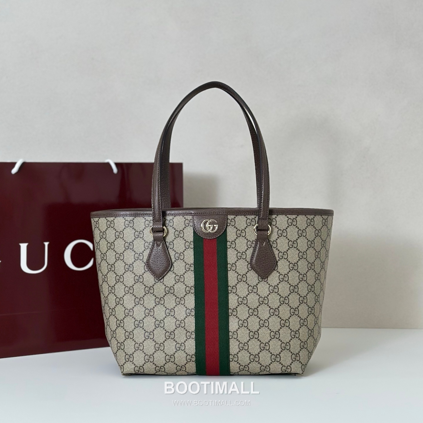 Gucci GG Canvas Tote Bag 836831 구찌 GG 캔버스 토트백 25.5cm 1