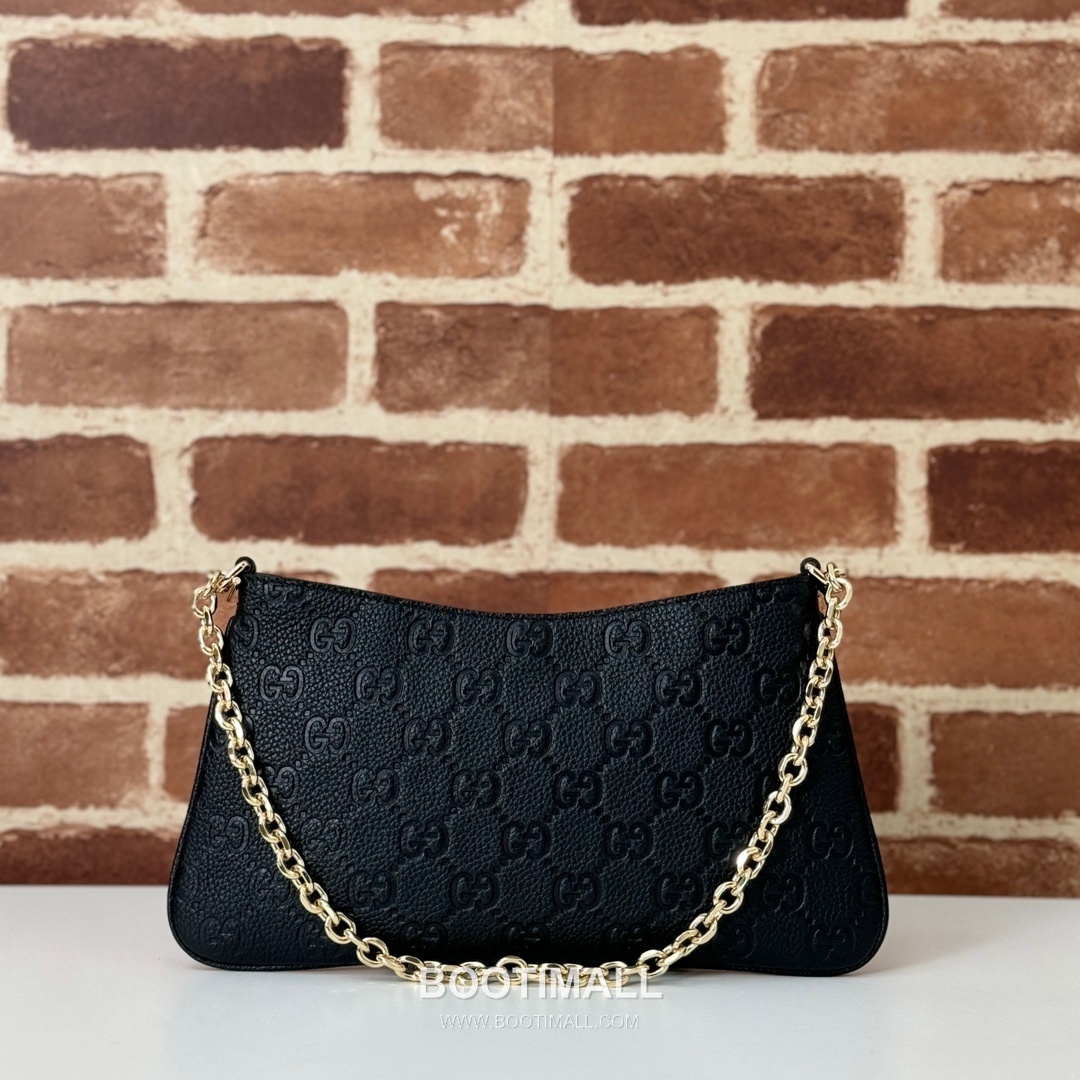 Gucci Embossed Leather Slim Shoulder Bag 815277 구찌 엠보싱 레더 슬림 숄더백 29.5cm 3