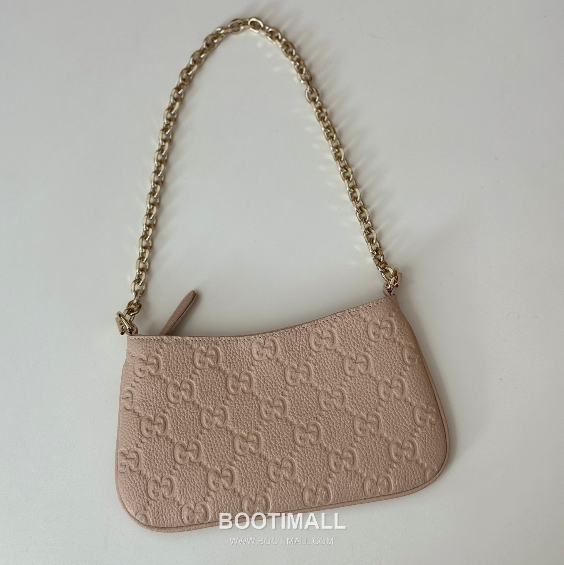 Gucci Pink Grain Leather Clutch Bag 815278 구찌 핑크 그레인 레더 클러치백 20cm 4