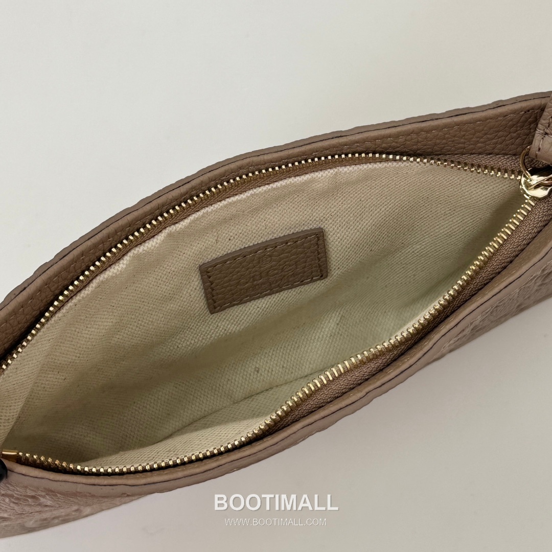 Gucci Pink Grain Leather Clutch Bag 815278 구찌 핑크 그레인 레더 클러치백 20cm 6