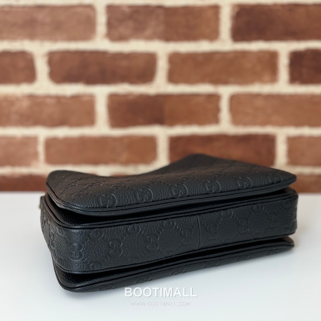 Gucci Pink Grain Leather Shoulder Bag 815263 구찌 핑크 그레인 레더 숄더백 29cm 4