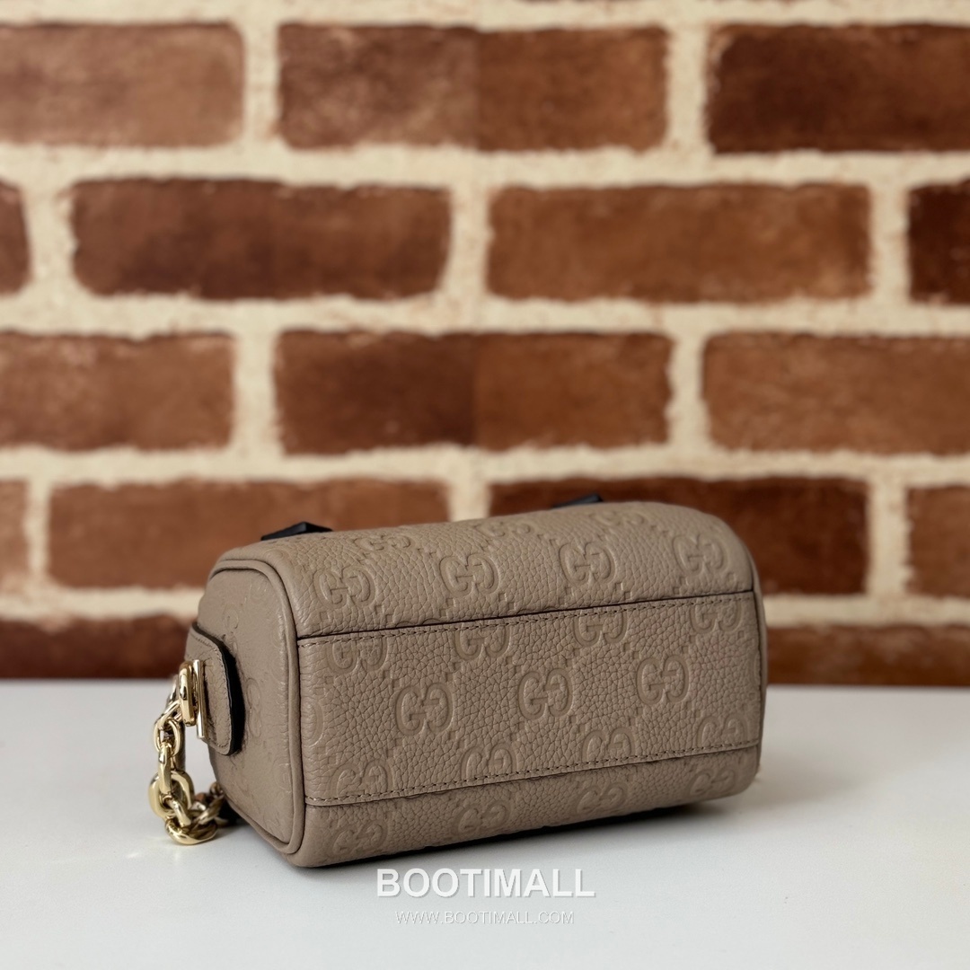 Gucci Pink Grain Leather Mini Top Handle Shoulder Bag 815256 구찌 핑크 그레인 레더 미니 탑핸들 숄더백 16.5cm 4