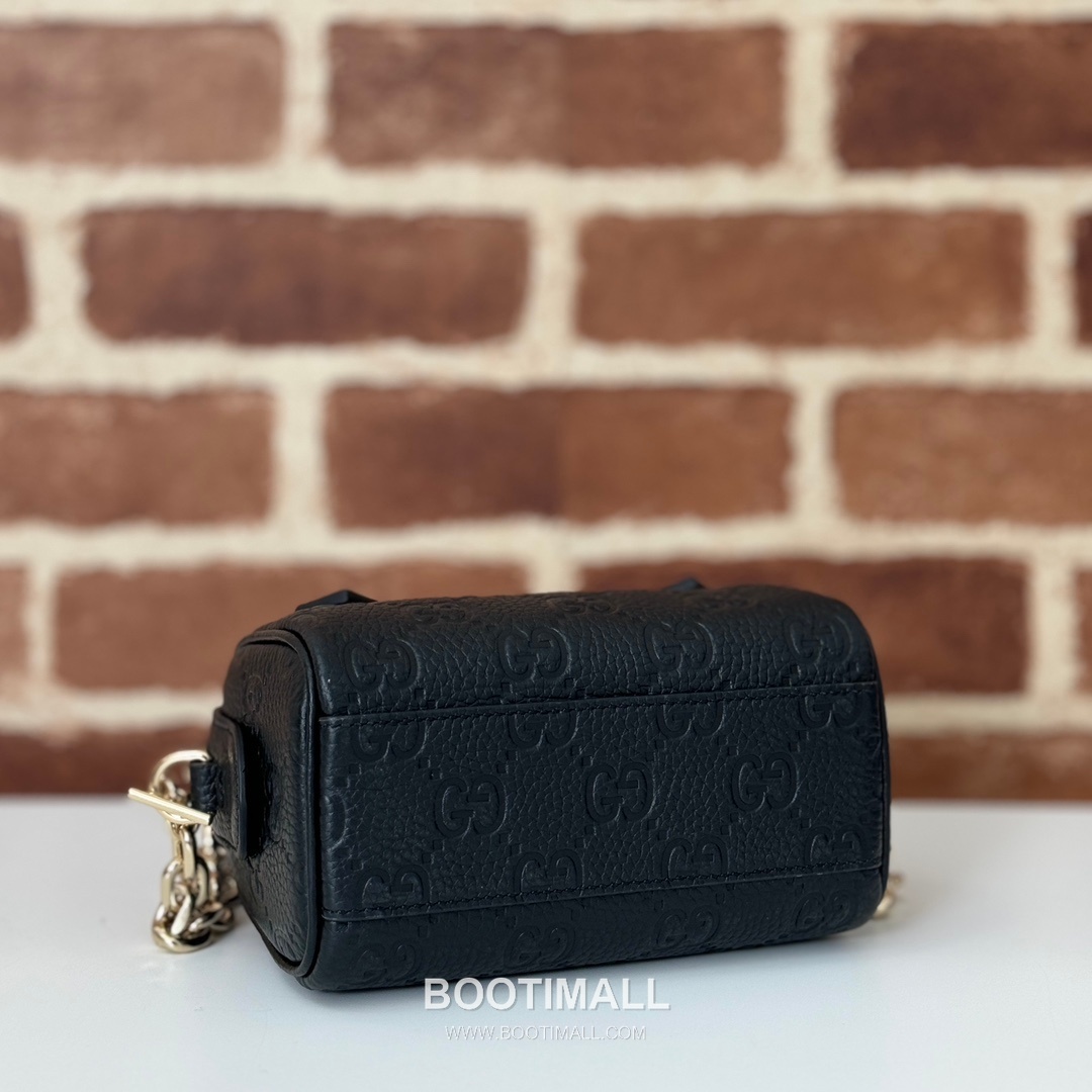 Gucci Pink Grain Leather Mini Top Handle Shoulder Bag 815256 구찌 핑크 그레인 레더 미니 탑핸들 숄더백 16.5cm 4