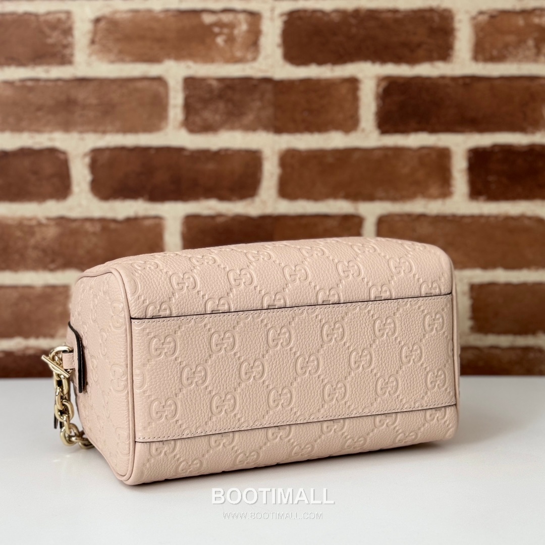 Gucci Pink Grain Leather Top Handle Shoulder Bag 815255 구찌 핑크 그레인 레더 탑핸들 숄더백 25.5cm 4