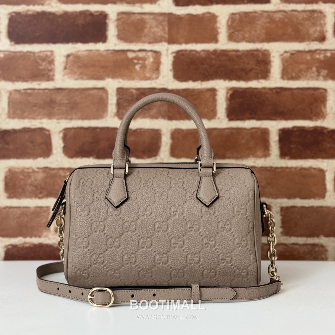 Gucci Pink Grain Leather Top Handle Shoulder Bag 815255 구찌 핑크 그레인 레더 탑핸들 숄더백 25.5cm 3