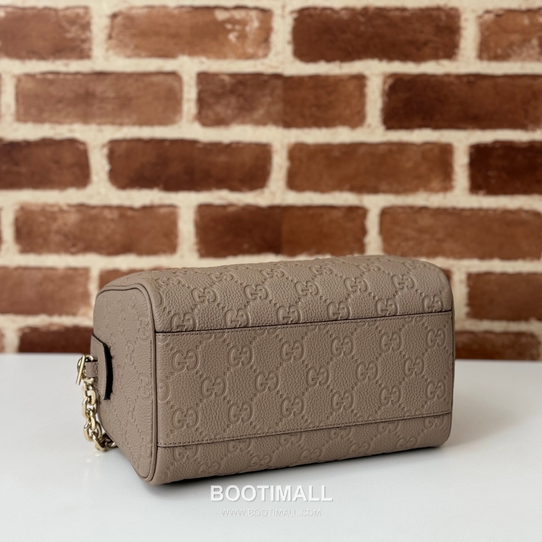 Gucci Pink Grain Leather Top Handle Shoulder Bag 815255 구찌 핑크 그레인 레더 탑핸들 숄더백 25.5cm 4