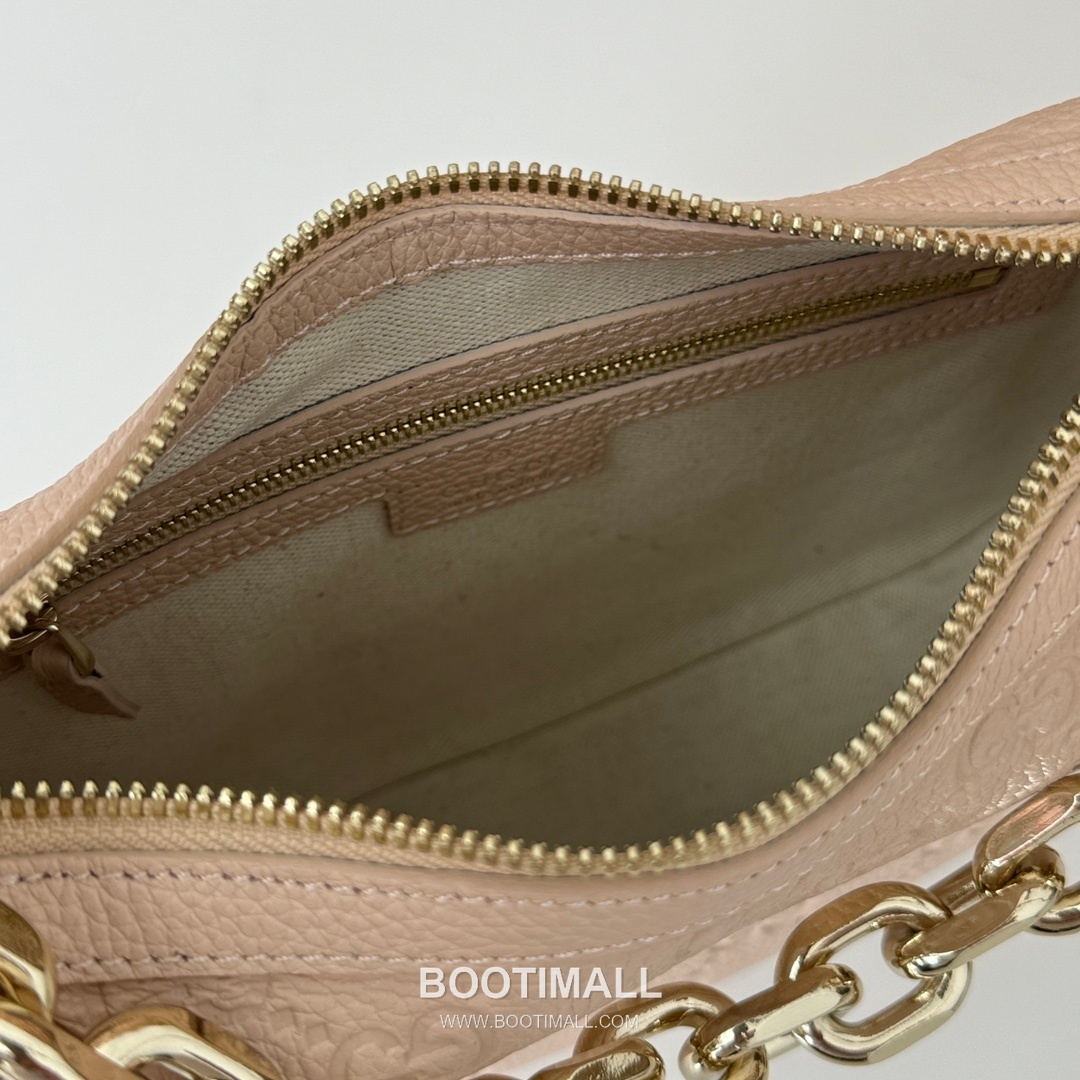 Gucci Pink Grain Leather Shoulder Bag 815409 구찌 핑크 그레인 레더 숄더백 25.5cm 6