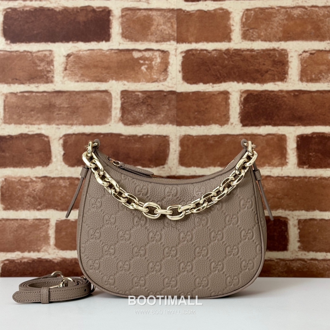 Gucci Pink Grain Leather Shoulder Bag 815409 구찌 핑크 그레인 레더 숄더백 25.5cm 1