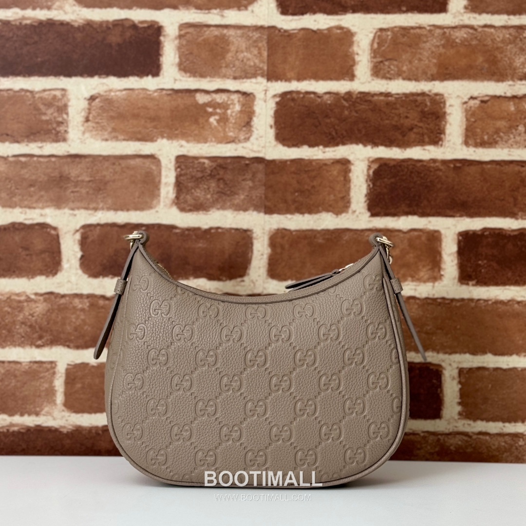 Gucci Pink Grain Leather Shoulder Bag 815409 구찌 핑크 그레인 레더 숄더백 25.5cm 3