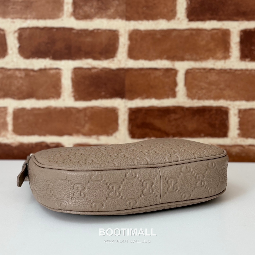 Gucci Pink Grain Leather Shoulder Bag 815409 구찌 핑크 그레인 레더 숄더백 25.5cm 4